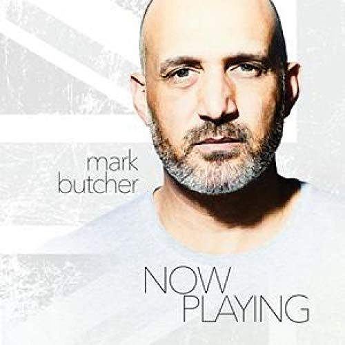 Mark Butcher's album cover featuring a man with a shaved head and grey beard.