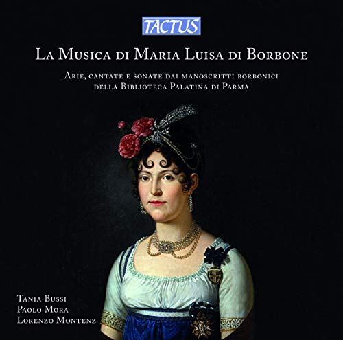 A CD cover featuring a portrait of a woman in 18th-century attire against a dark background.