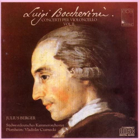 Berger/czarnecki/sudwestdt. Ko - Luigi Boccherini: Concerti per Violoncello Vol. 2 [CD]