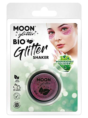 Moon Glitter Bio Glitter Shakers, Dark Rose