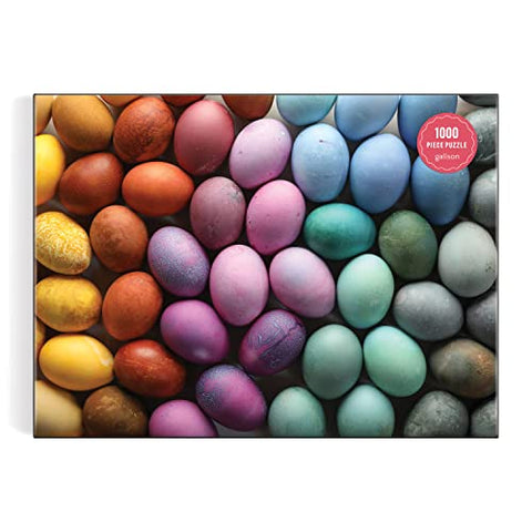 Galison 9780735378155 Prismatic Eggs Jigsaw Puzzle, Multicoloured, 1000 Pieces