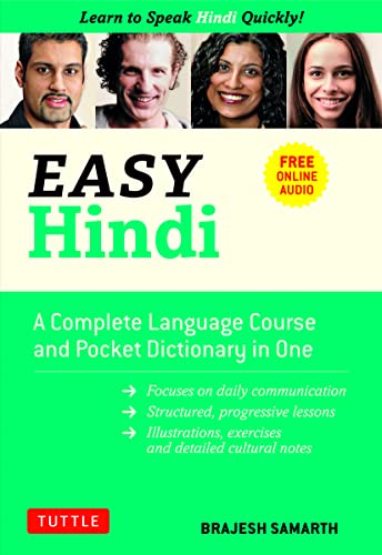 Easy Hindi: Learn to Speak Hindi Quickly!: A Complete Language Course and Pocket Dictionary in One (Companion Online Audio, Dictionary and Manga included) (Easy Language Series)