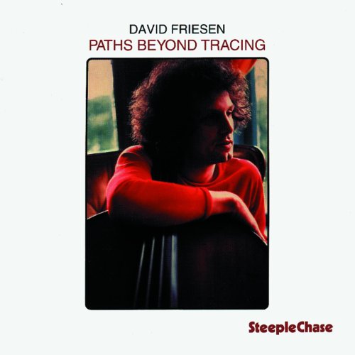 "Album cover with a man in a red shirt, looking out a window."
