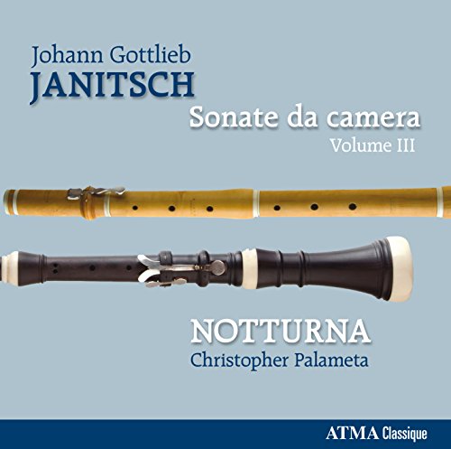 A CD cover featuring two recorders against a light blue background.