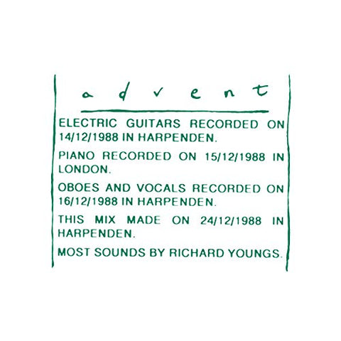 Richard Youngs - Advent [CD]