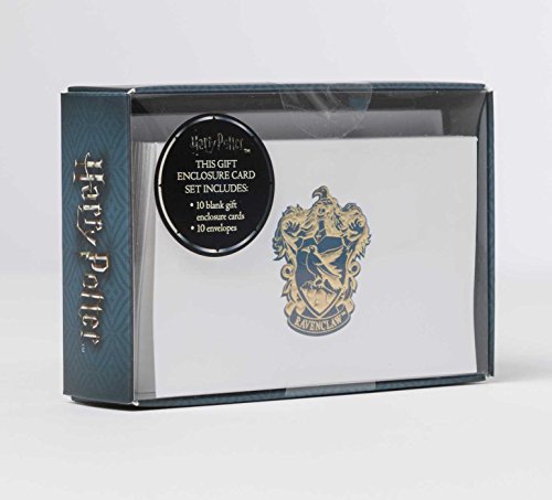 Harry Potter: Ravenclaw Crest Foil Gift Enclosure Cards: Set of 10 (Harry Potter Gift Note Cards)