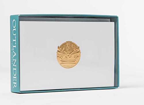 Outlander: Fraser Crest: Embossed Foil Note Cards (Outlander Note Cards): Set of 10