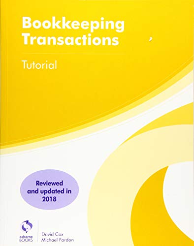 Bookkeeping Transactions Tutorial (AAT Foundation Certificate in Accounting)