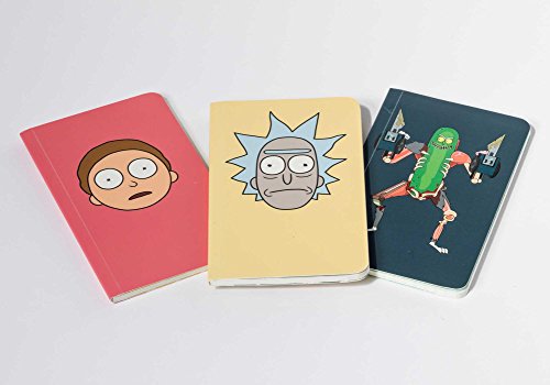 Rick and Morty: Set of 3: Pocket Journal Collection (Insight Editions Pock/Journal)