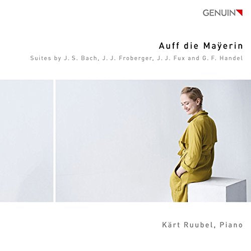CD cover featuring a woman in yellow sitting on a white block.