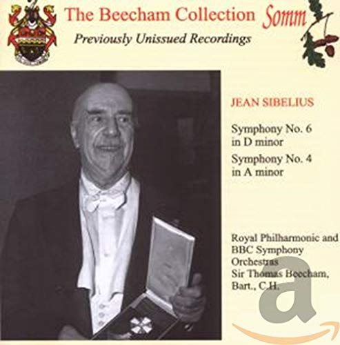 Rpobbcsobeecham - [The Beecham Collection] Sibelius: Symphony No. 6 In D Minor/Symphony No. 4 In A Minor [CD]