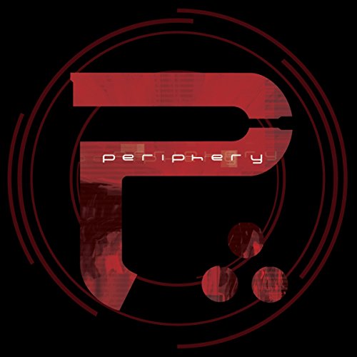 "Red 'P' logo with 'periphery' text on a black background, surrounded by concentric circles."