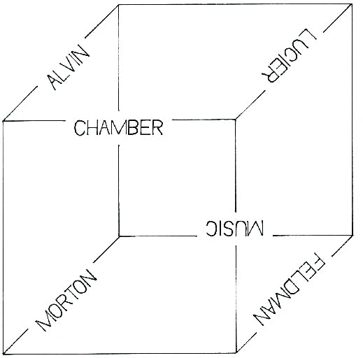 Anthony Burr And Charles Curtis - Chamber Music: Alvin Lucier and Morton Feldman [CD]