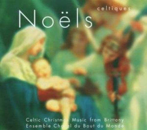 A CD cover featuring a blurry depiction of the Madonna and child.
