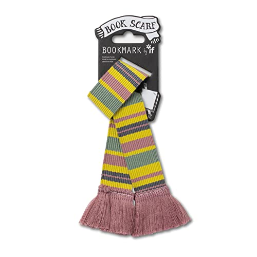 Book Scarf Bookmark - Pastels