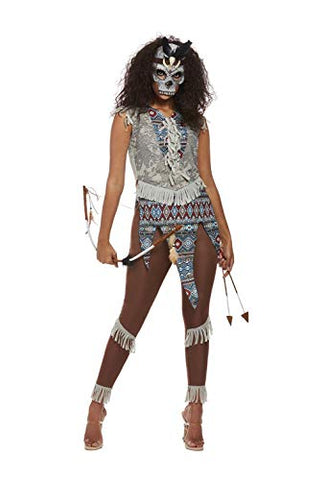 Dark Spirit Warrior Costume Blue - Ladies