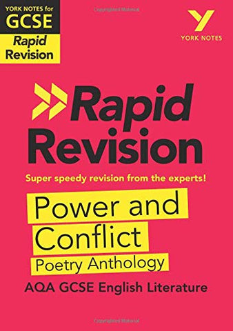 Power and Conflict RAPID REVISION: York Notes for AQA GCSE (9-1): - catch up, revise and be ready for 2022 and 2023 assessments and exams