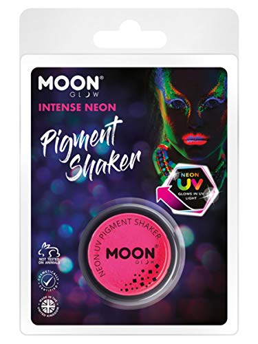 Moon Glow Intense Neon UV Pigment Shakers, Hot Pin