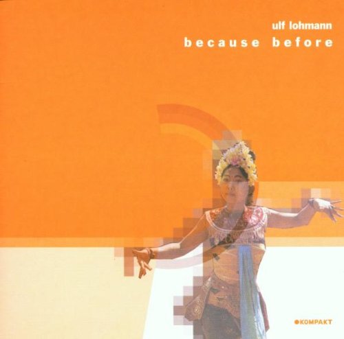 "CD cover with a dancer in costume on an orange background."