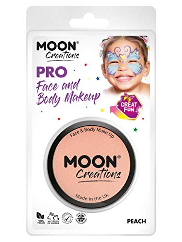 Moon Creations Pro Face Paint Cake Pot Peach