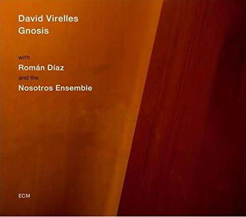 Album cover with orange and red diagonal panels, white text, and "ECM" logo.