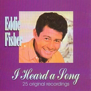 Eddie Fisher smiling on a CD cover with purple background and white text.