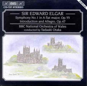 CD cover with castle illustration and white text on a black background.
