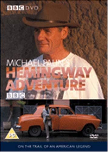 DVD cover featuring Michael Palin in a hat, with an orange car below.