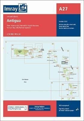 Imray Chart A27: Antigua (Lolaire Charts)