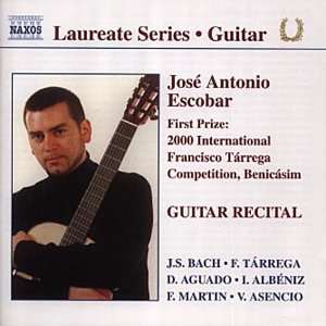CD cover featuring a man holding a guitar with text describing the album.