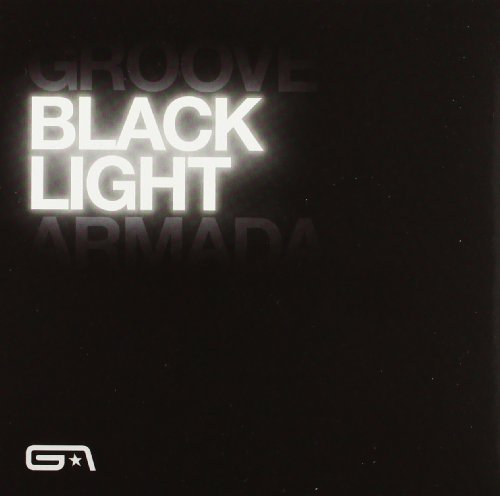 "Black album cover with 'BLACK LIGHT' in glowing white text on a black background."