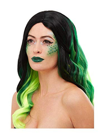 Smiffys Make-Up FX Reptile Aqua Kit Green - Ladies