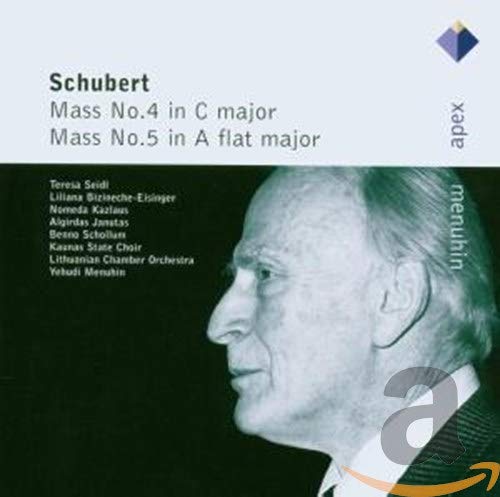 Schubert / Seidl / Lithuanian - Schubert: Masses Nos. 4 & 5 [CD]