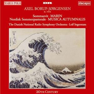 Red CD cover with wave illustration and white text, featuring classical music details.