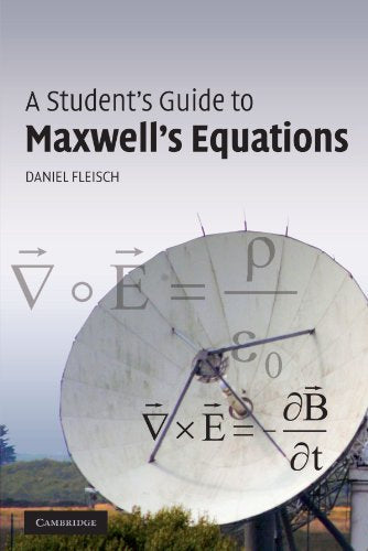 The image depicts a textbook cover featuring a large satellite dish. Alt text: Book cover with satellite dish and mathematical equations.