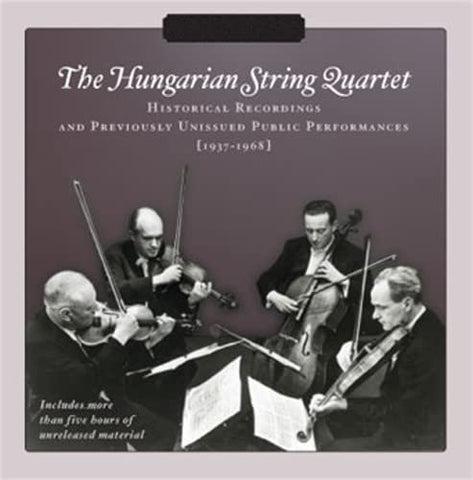 Hungarian String Quartet - Bartok, Kodaly, Mozart Schumann etc (8CD) [CD]