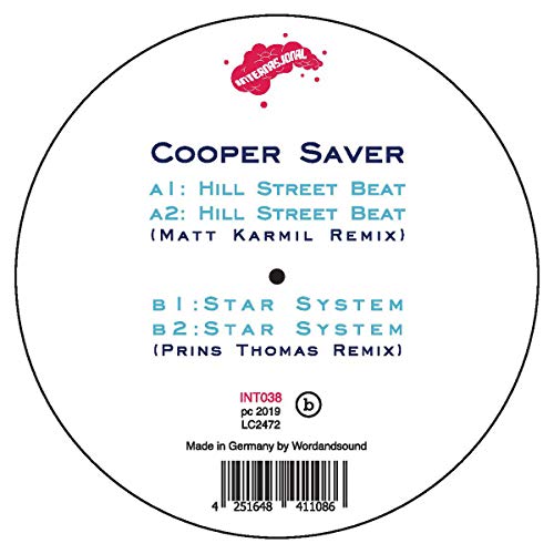 Copper Saver - Hill Street Beat/Star System (Matt Karmil, Prins Thomas mixes) [VINYL]