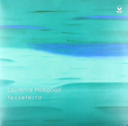 The image is an album cover. #### Alt text "Album cover with abstract teal background, featuring artist and album names in white text."