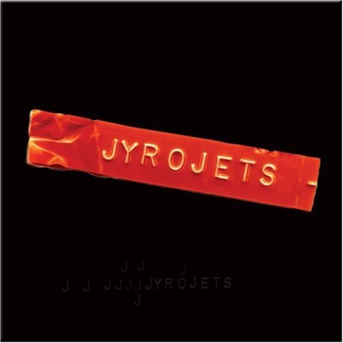 CD case with a disc, titled "Jyrojets" on the cover, with a barcode on the back.