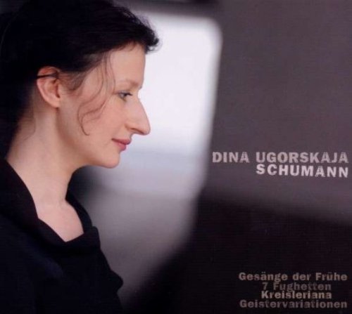 CD cover with a woman's profile, dark hair, and blurred background, displaying text.