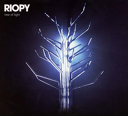 The alt text for the image is: "CD cover featuring a glowing tree sculpture against a dark background."