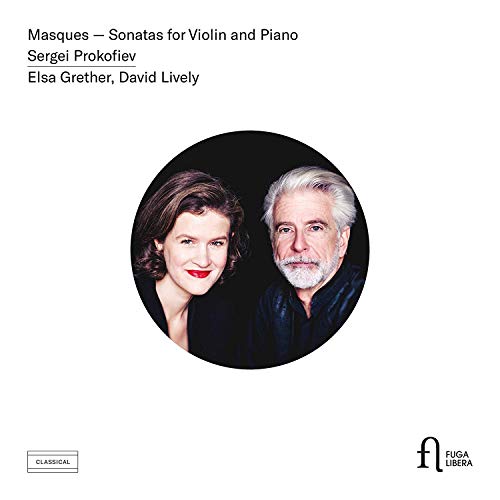 Elsa Grether / David Lively - Prokofiev: Masques - Sonatas For Violin And Piano [CD]