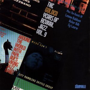 "CD case cover with 'The Golden Years of Jazz Revival Vol. 9' text."