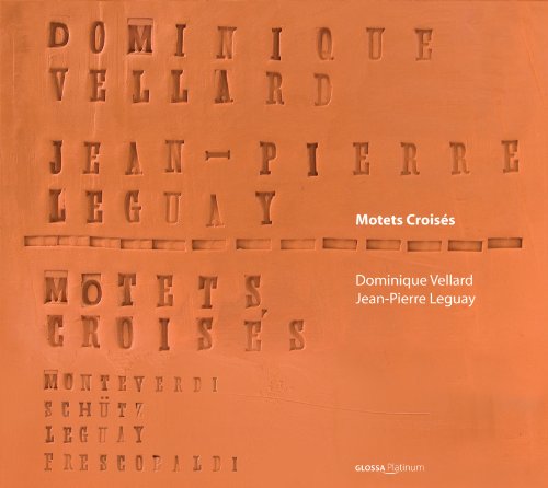 Orange CD cover with embossed text, featuring artist and composer names.