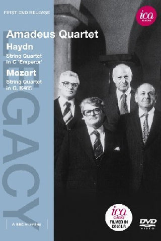 Haydn/ Mozart: String Quartets (Emperor Quartet/ C Major Quartet) (ICA Classics: ICAD 5056) [DVD] [2012] [NTSC]