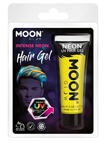 Moon Glow Intense Neon UV Hair Gel Yellow