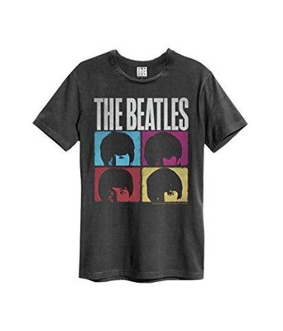 Beatles Hard Days Night Amplified Vintage Charcoal X Large T Shirt