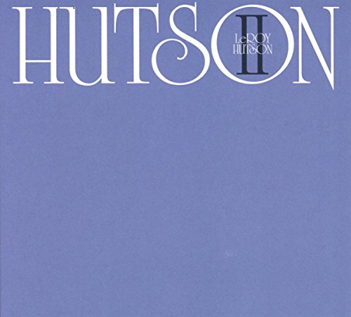 "Album cover with 'HUTSON II' in white text on a purple background."