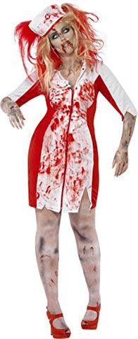 Curves Zombie Nurse Costume - Ladies