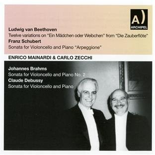 Mainardi/Zecchi - Enrico Mainardi and Carlo Zecchi Piano (1959-58) [CD]